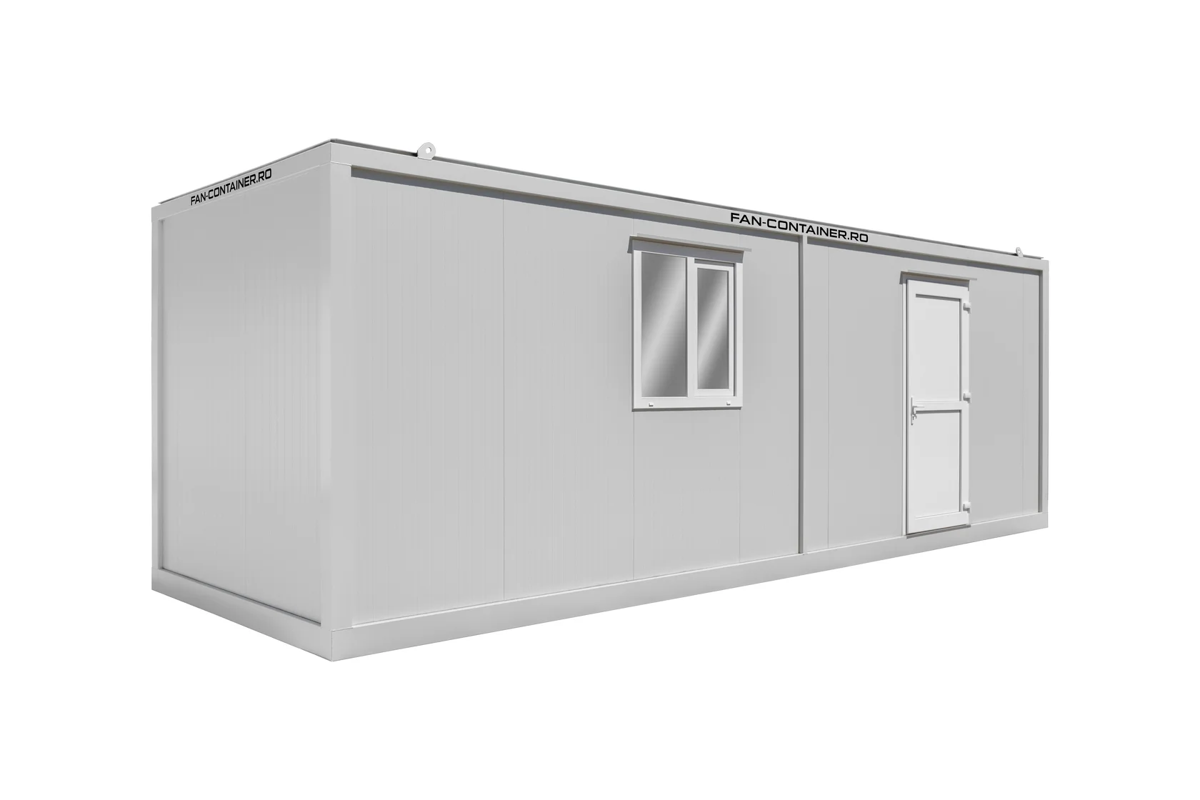 044 RAL 9002 semiprofil 1 cu scris Container de dormit 7.5 m/1 fereastra - imagine 1