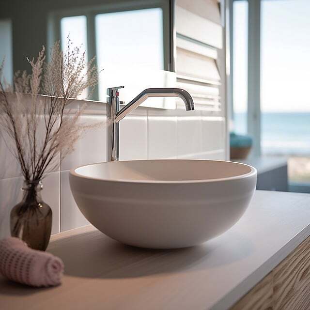  baie in curte - chiuveta, oglinda