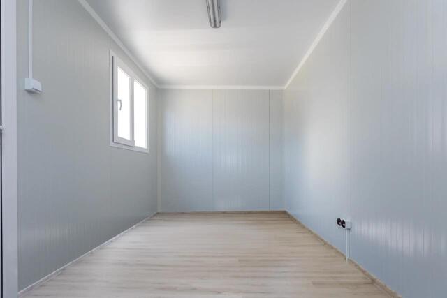 constructiile metalice usoare - container pentru birou