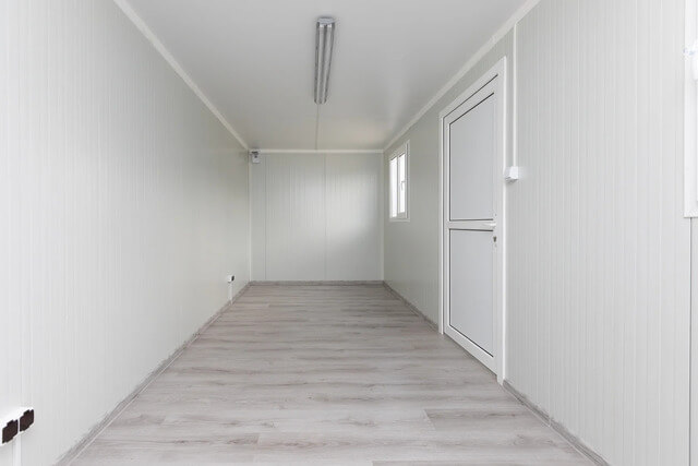 amenajare cabinet psihologic - interior container